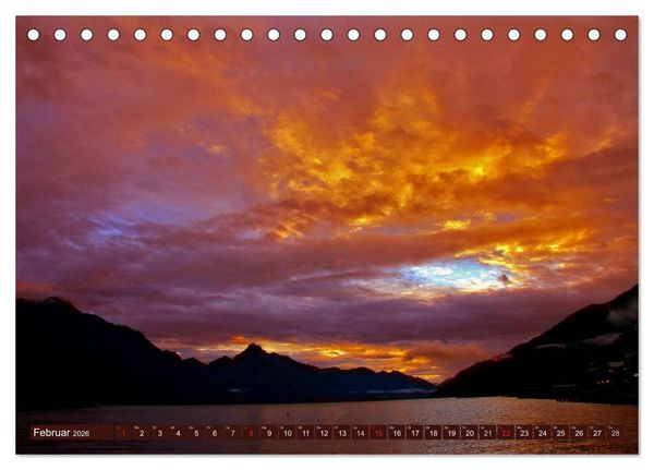Produktbild: Neuseeland &bull; Impressionen (Tischkalender 2026 DIN A5 quer), CALVENDO Monatskalender