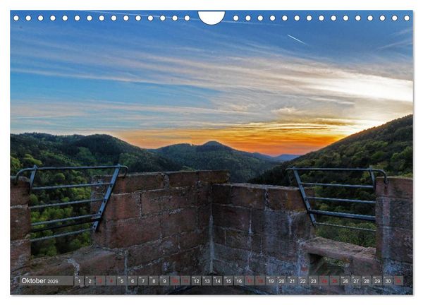 Produktbild: Weinland Pfalz - Region S&uuml;dliche Weinstra&szlig;e (Wandkalender 2026 DIN A4 quer), CALVENDO Monatskalender