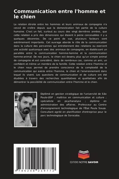 Produktbild: Communication entre l'homme et le chien