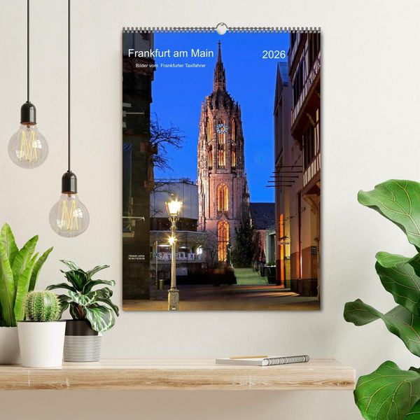 Produktbild: Frankfurt am Main 2026 Bilder vom Taxifahrer (Wandkalender 2026 DIN A2 hoch), CALVENDO Monatskalender