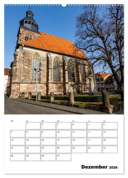 Produktbild: Mein Eschwege (hochwertiger Premium Wandkalender 2026 DIN A2 hoch), Kunstdruck in Hochglanz