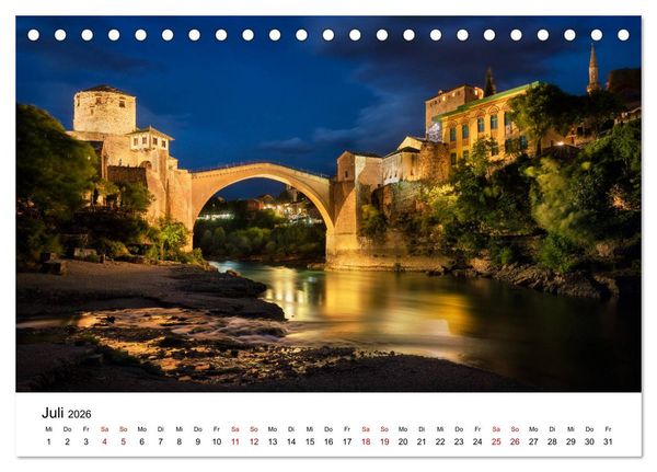 Produktbild: L&auml;nder der Adria (Tischkalender 2026 DIN A5 quer), CALVENDO Monatskalender