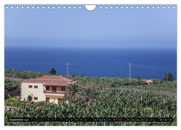 Produktbild: Faszinierendes La Palma (Wandkalender 2026 DIN A4 quer), CALVENDO Monatskalender