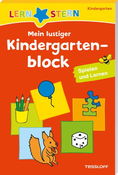 Produktbild: LERNSTERN Mein lustiger Kindergartenblock Spielen und Lernen