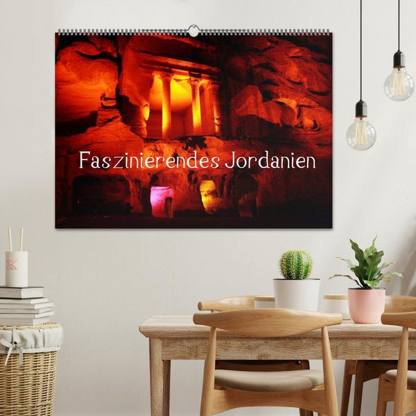 Produktbild: Faszinierendes Jordanien (Wandkalender 2026 DIN A2 quer), CALVENDO Monatskalender