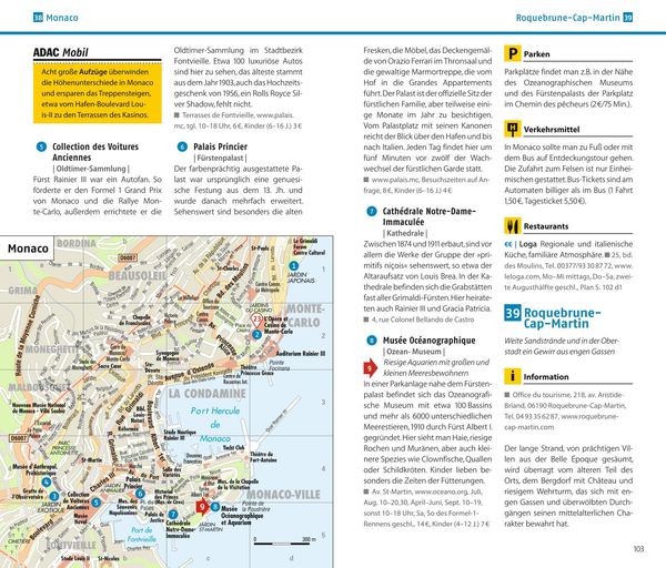 ADAC Reiseführer Côte d'Azur