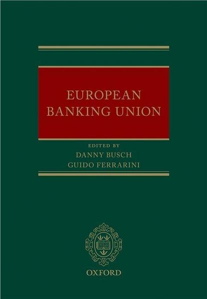 Produktbild: Busch, D: European Banking Union