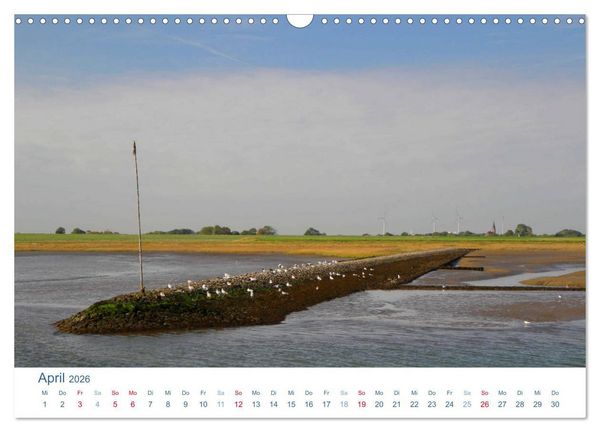Produktbild: Butjadingen 2026. Impressionen zwischen Jade und Weser (Wandkalender 2026 DIN A3 quer), CALVENDO Monatskalender