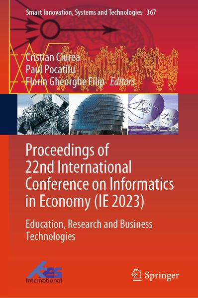 Produktbild: Proceedings of 22nd International Conference on Informatics in Economy (IE 2023)