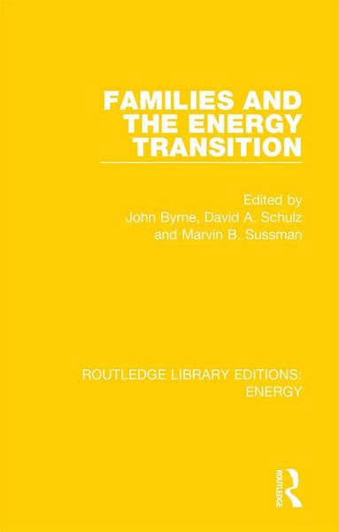 Produktbild: Families and the Energy Transition