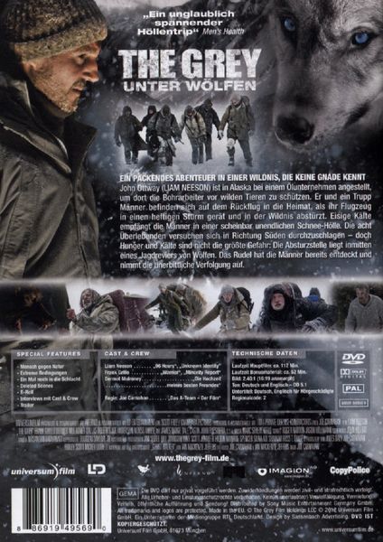 Produktbild: The Grey - Unter W&ouml;lfen