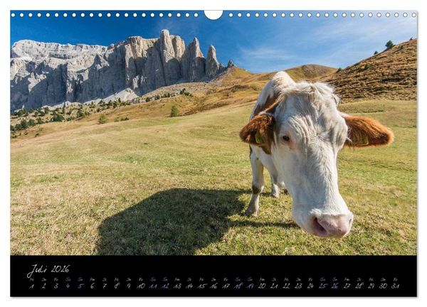 Produktbild: Dolomiten (Wandkalender 2026 DIN A3 quer), CALVENDO Monatskalender