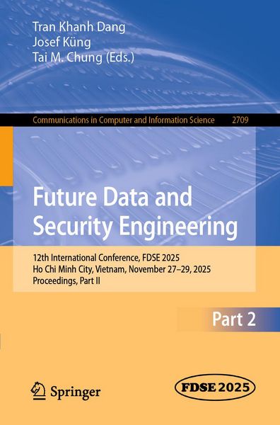 Produktbild: Future Data and Security Engineering