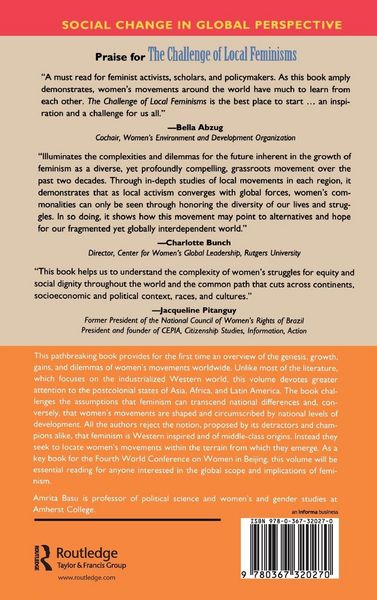 Produktbild: The Challenge Of Local Feminisms