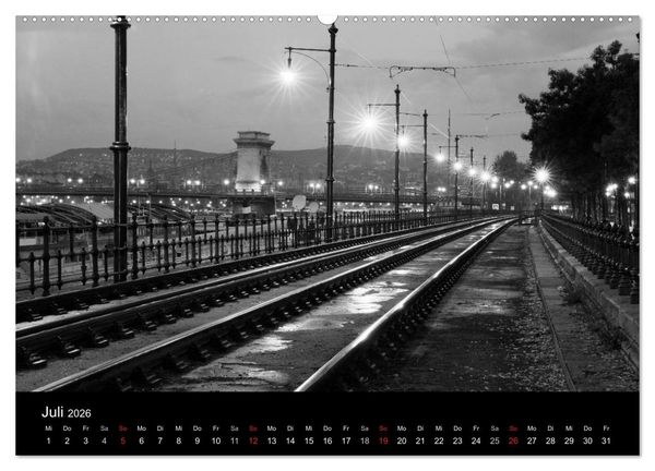 Produktbild: Budapest einfach liebenswert (hochwertiger Premium Wandkalender 2026 DIN A2 quer), Kunstdruck in Hochglanz