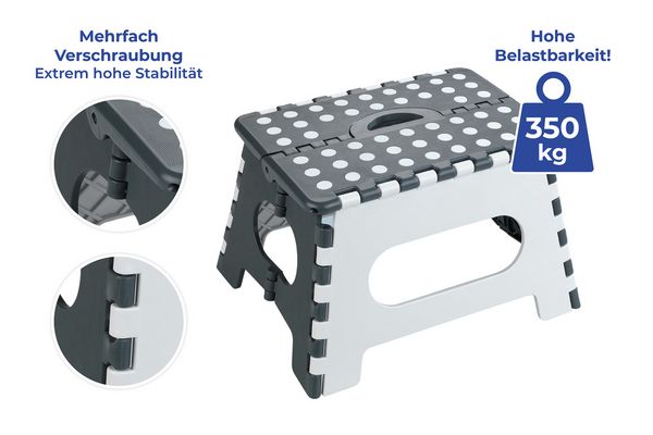 Produktbild: Klapphocker Mod. Secura, extrem belastbar bis 350 kg
