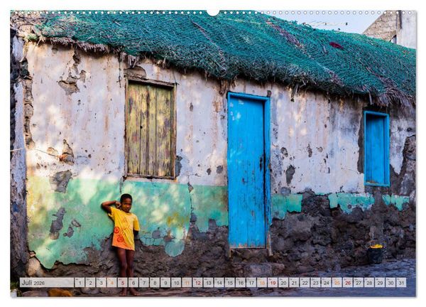 Produktbild: Cabo Verde - Inseln voller Farbe, Licht und Lebendigkeit (hochwertiger Premium Wandkalender 2026 DIN A2 quer), Kunstdruck in Hochglanz