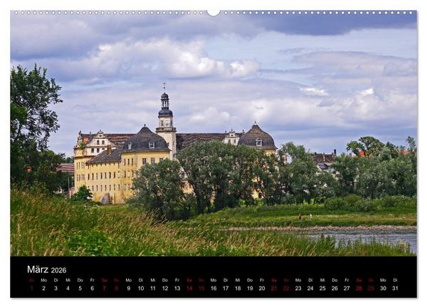 Produktbild: Elberadweg Coswig (Anhalt) (hochwertiger Premium Wandkalender 2026 DIN A2 quer), Kunstdruck in Hochglanz