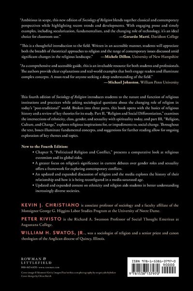 Produktbild: Sociology of Religion