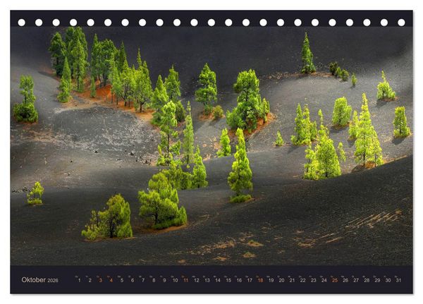 Produktbild: wildes La Palma (Tischkalender 2026 DIN A5 quer), CALVENDO Monatskalender
