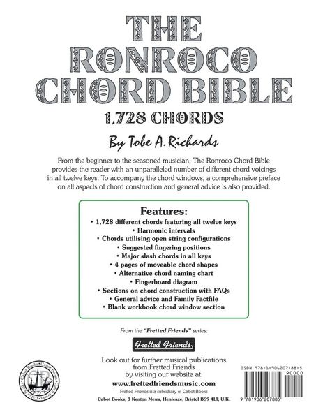 Produktbild: The Ronroco Chord Bible