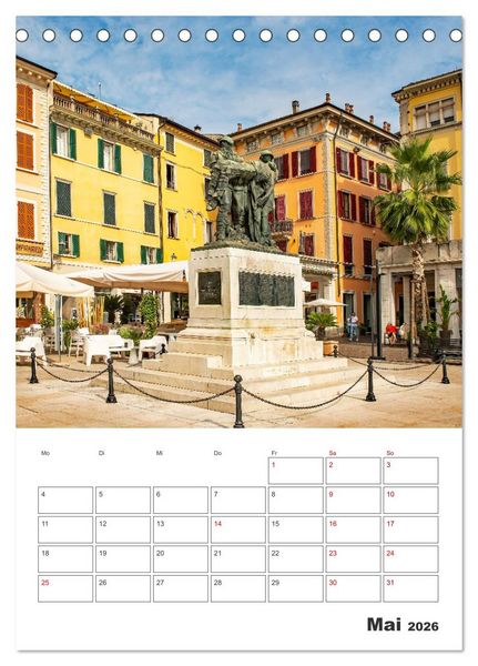 Produktbild: Salo am Gardasee - Reiseplaner (Tischkalender 2026 DIN A5 hoch), CALVENDO Monatskalender