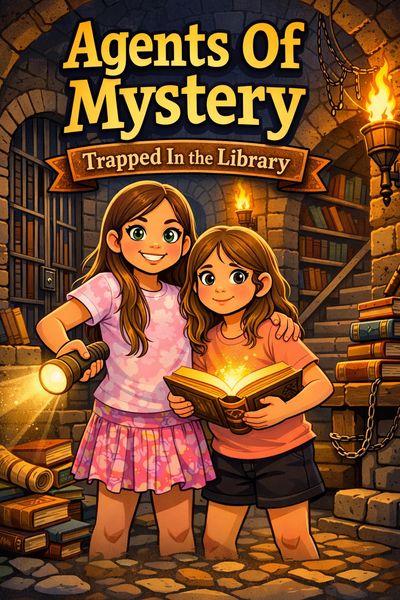 Produktbild: Trapped In The Library (Agents Of Mystery)