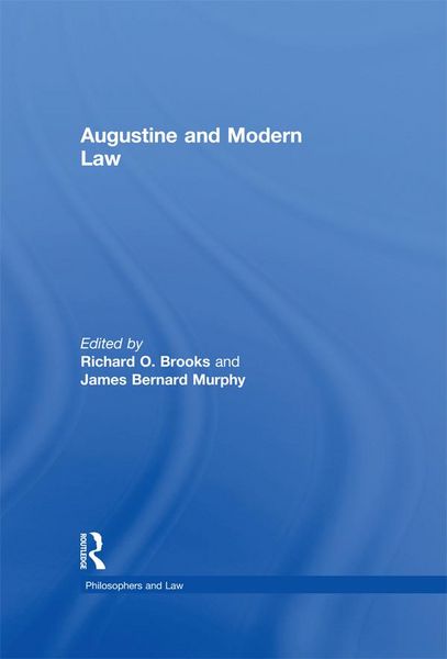 Produktbild: Augustine and Modern Law