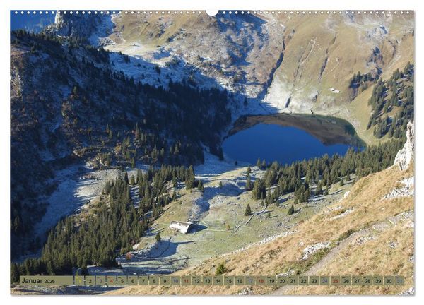 Produktbild: SEENsucht Entdecke Seen in der Schweiz (Wandkalender 2026 DIN A2 quer), CALVENDO Monatskalender