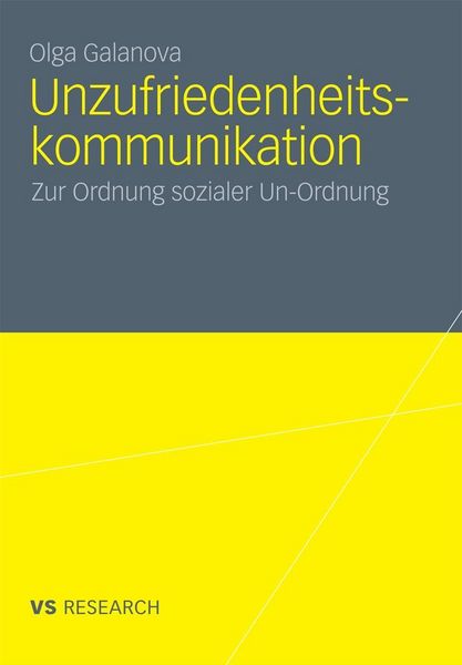 Produktbild: Unzufriedenheitskommunikation