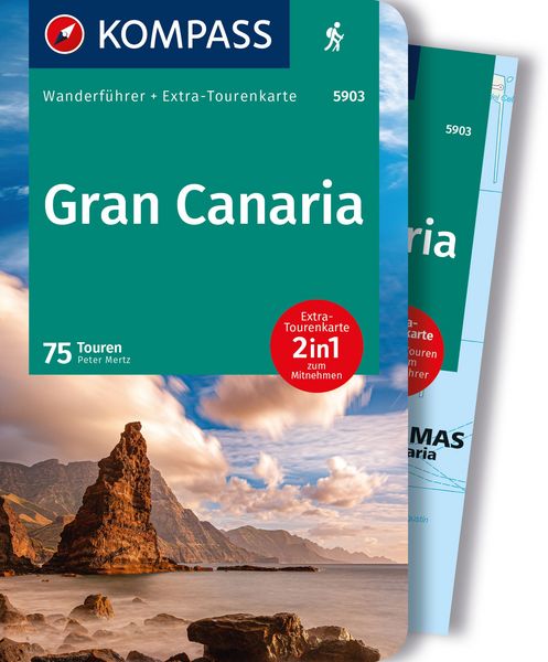Produktbild: KOMPASS Wanderf&uuml;hrer Gran Canaria, 75 Touren