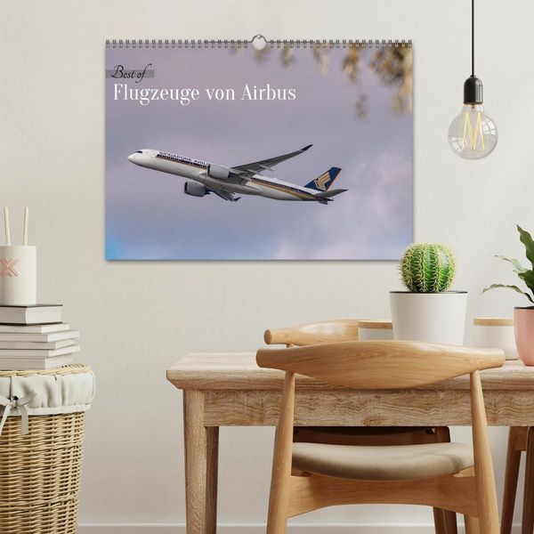 Produktbild: Flugzeuge von Airbus 2027 (Wandkalender 2027 DIN A3 quer), CALVENDO Monatskalender