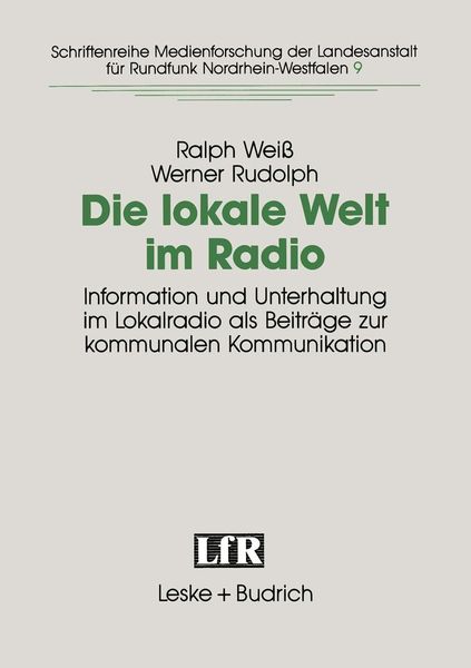 Produktbild: Die lokale Welt im Radio