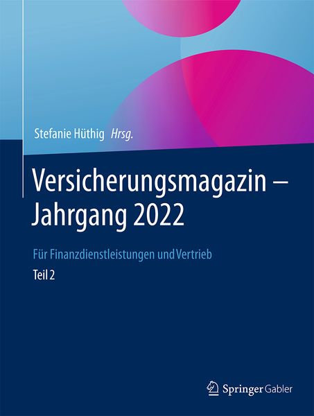 Produktbild: Versicherungsmagazin &ndash; Jahrgang 2022 &ndash; Teil 2
