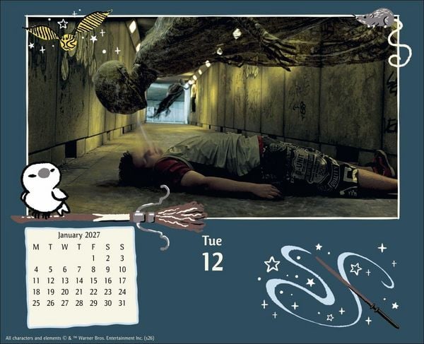 Produktbild: Harry Potter Tagesabrei&szlig;kalender 2027