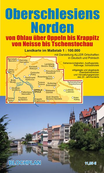 Oberschlesiens Norden, Karte von Dirk Bloch, Blochplan, 978-3-9827185-1-4