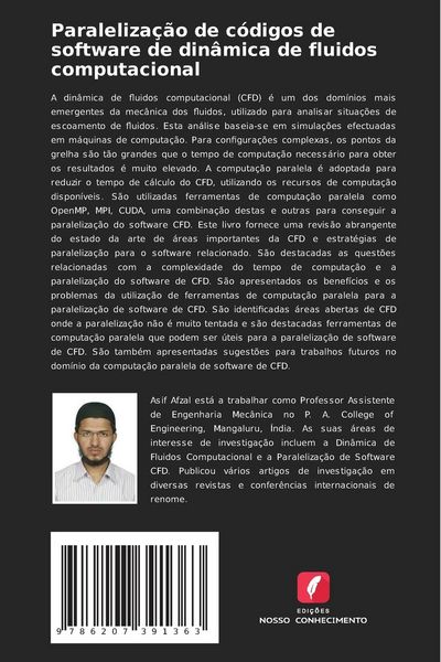 Produktbild: Paraleliza&ccedil;&atilde;o de c&oacute;digos de software de din&acirc;mica de fluidos computacional