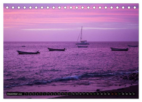 Produktbild: Cabo Verde - Afrikas Juwel-Archipel (Tischkalender 2026 DIN A5 quer), CALVENDO Monatskalender