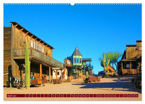Produktbild: Arizona &bull; Impressionen (hochwertiger Premium Wandkalender 2026 DIN A2 quer), Kunstdruck in Hochglanz