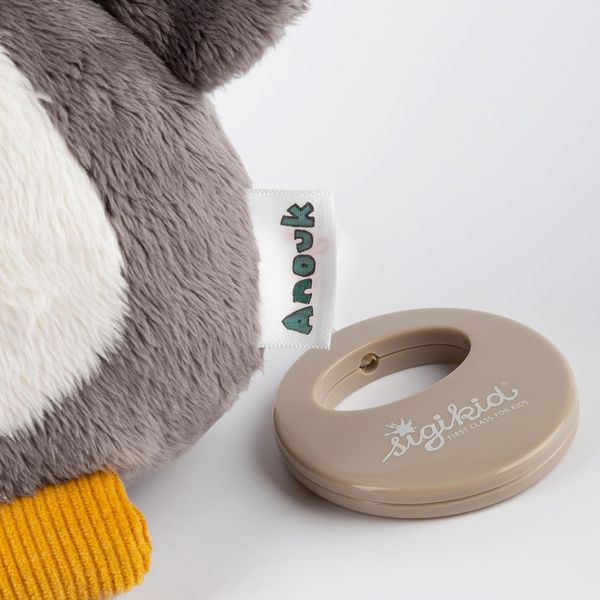 Produktbild: Sigikid 43489 - Anouk, Pinguin Pinebumm, Spieluhr, Pl&uuml;sch, 21 cm