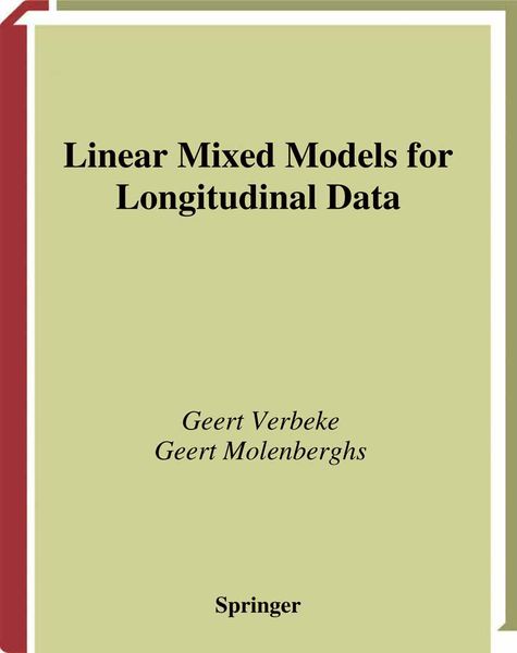 Produktbild: Linear Mixed Models for Longitudinal Data