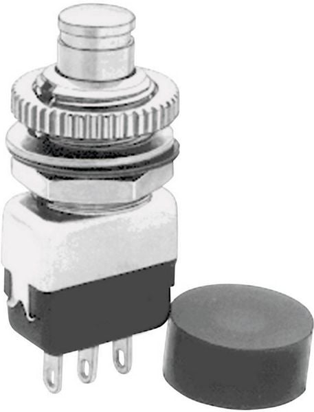 Produktbild: APEM 104350003 104350003 Drucktaster 220 V/AC 2A 1 x Ein/(Aus) tastend 1St.