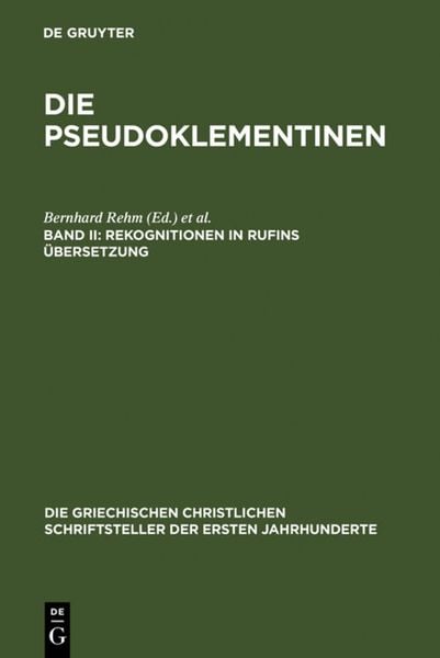 Produktbild: Rekognitionen in Rufins &Uuml;bersetzung