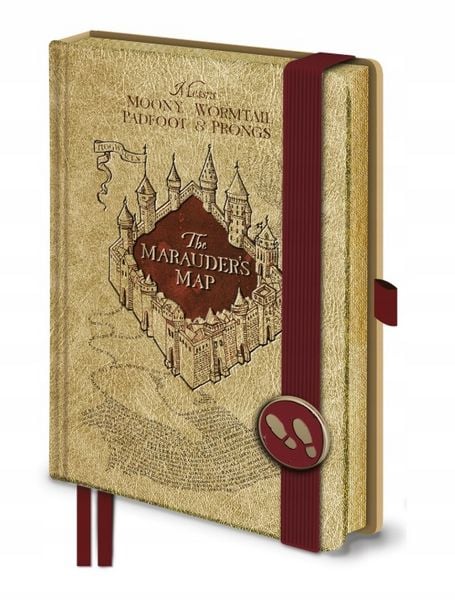 Produktbild: Harry Potter (Karte des Rumtreibers) Notizbuch