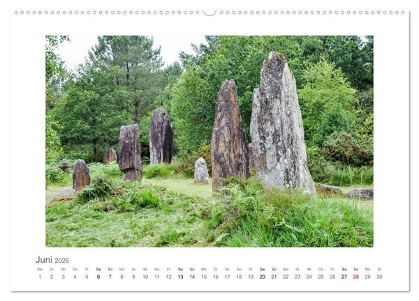 Produktbild: Bretagne - unterwegs mit Julia Hahn (hochwertiger Premium Wandkalender 2026 DIN A2 quer), Kunstdruck in Hochglanz