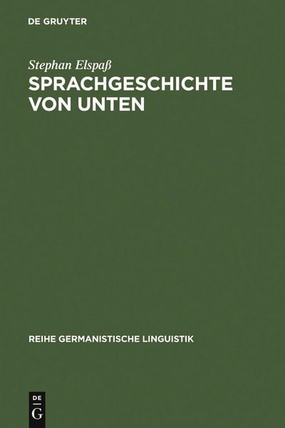 Produktbild: Sprachgeschichte von unten