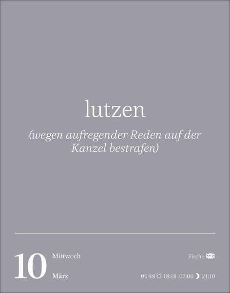 Produktbild: Duden Vergessene Wortsch&auml;tze Tagesabrei&szlig;kalender 2027