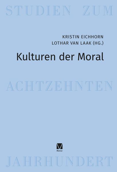 Produktbild: Kulturen der Moral