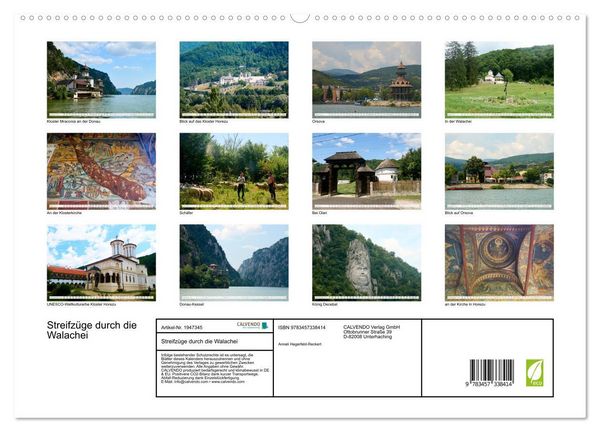 Produktbild: Streifz&uuml;ge durch die Walachei (hochwertiger Premium Wandkalender 2026 DIN A2 quer), Kunstdruck in Hochglanz