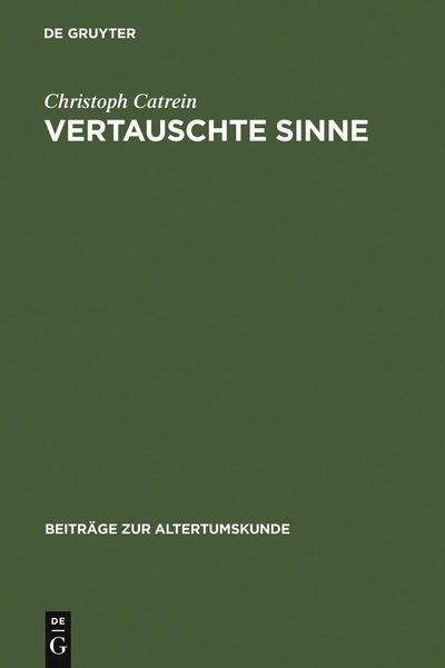 Produktbild: Vertauschte Sinne